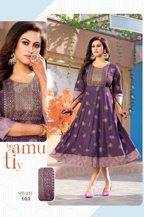 Jlf Srivalli Vol 2 Rayon Exclusive Designer Kurti Collection